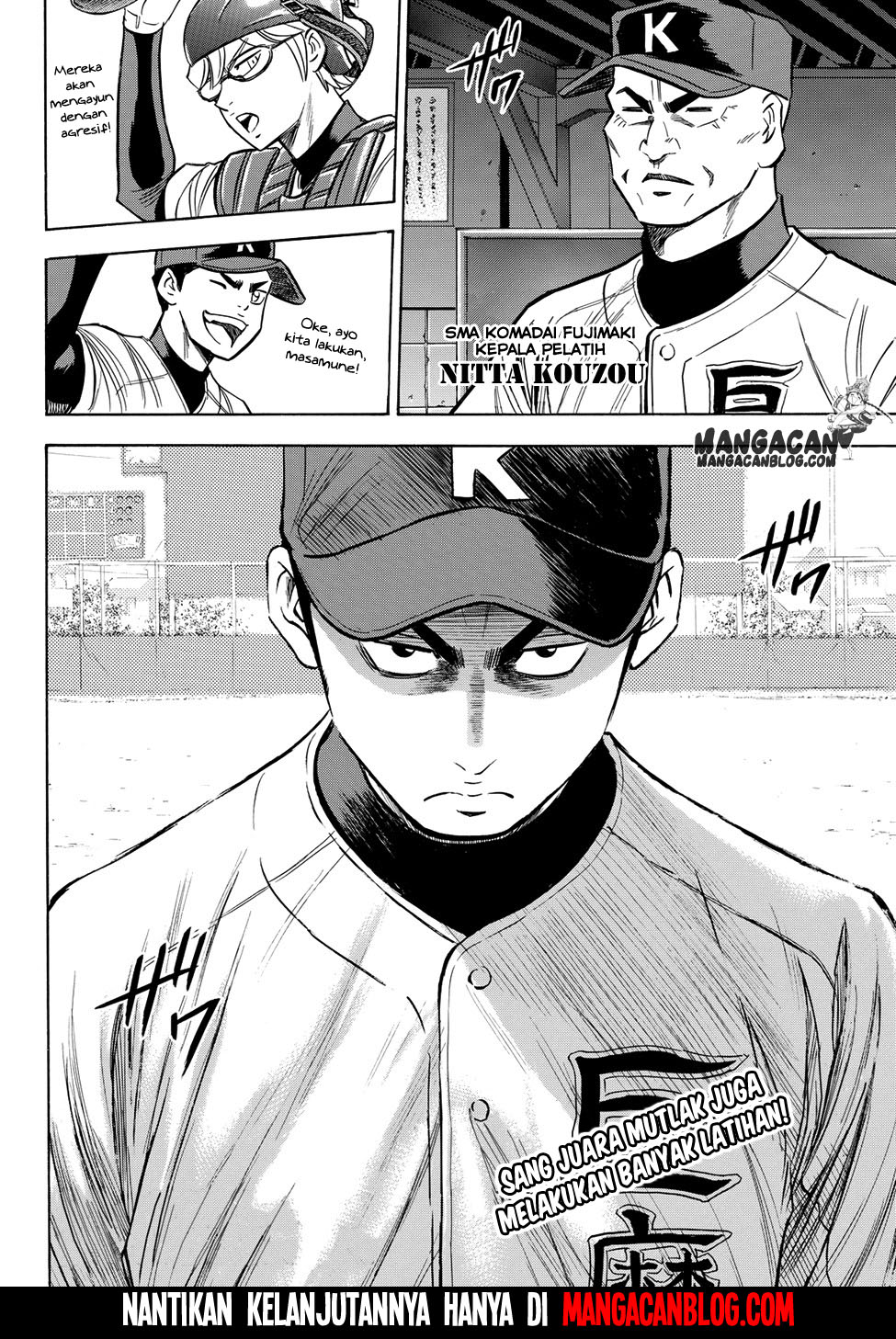 Diamond no Ace Act 2 — Chapter 63, halaman 21