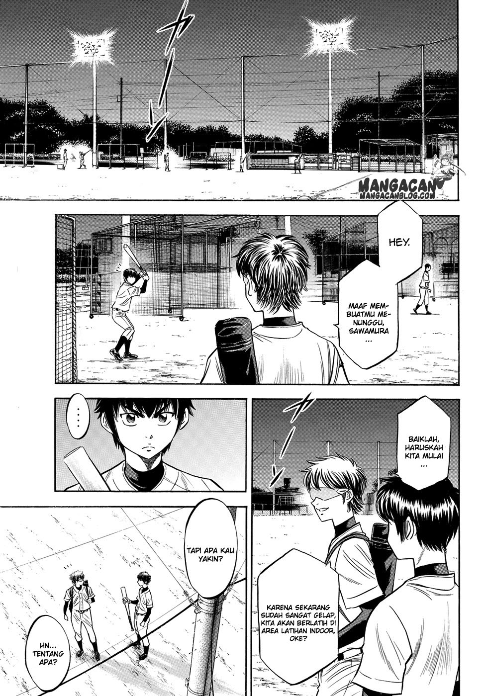 Diamond no Ace Act 2 — Chapter 63, halaman 4