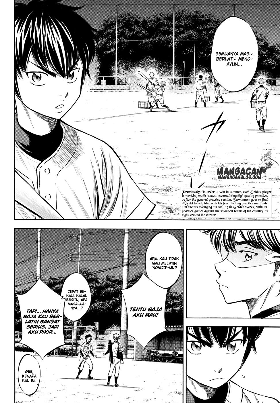 Diamond no Ace Act 2 — Chapter 63, halaman 5