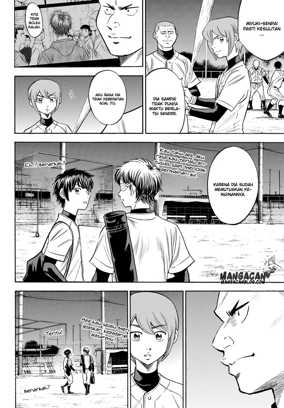 Diamond no Ace Act 2 — Chapter 63, halaman 7