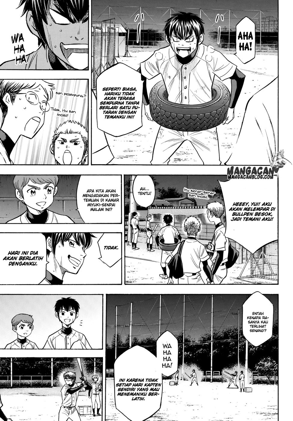 Diamond no Ace Act 2 — Chapter 62, halaman 14