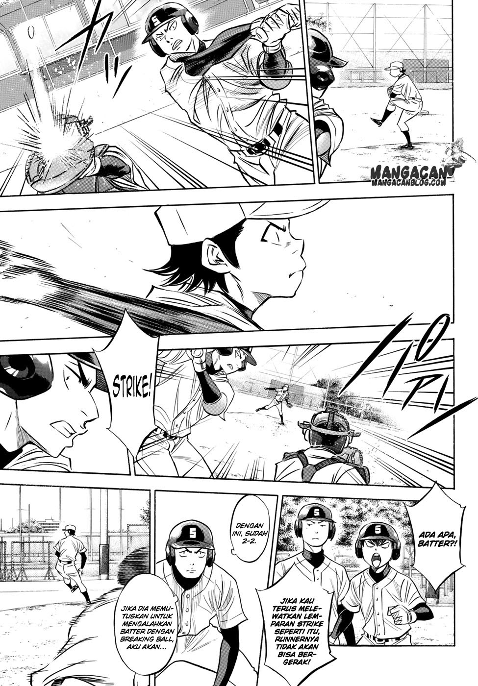 Diamond no Ace Act 2 — Chapter 62, halaman 3