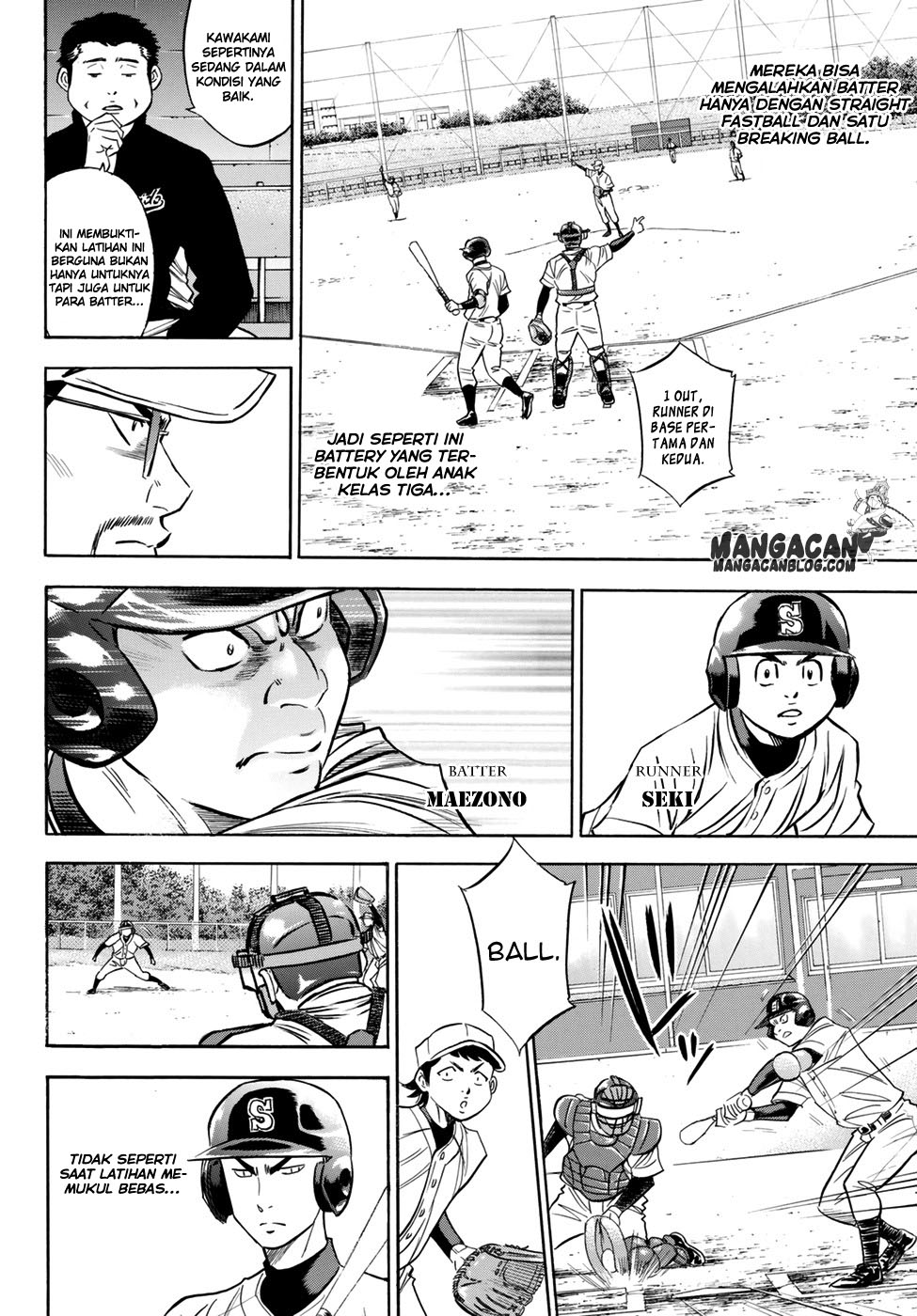 Diamond no Ace Act 2 — Chapter 62, halaman 5