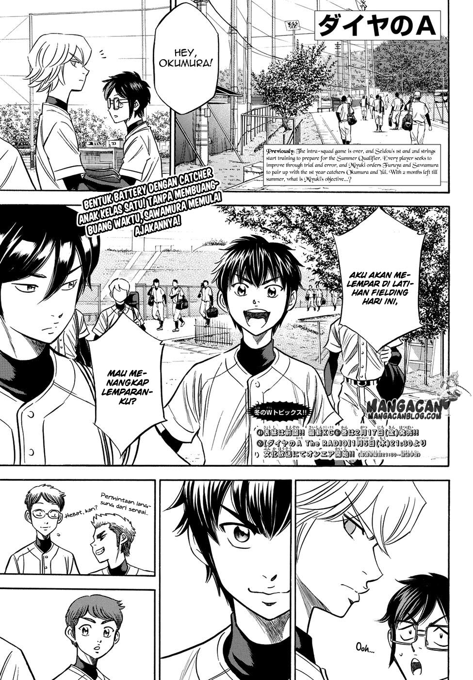 Diamond no Ace Act 2 — Chapter 61, halaman 1