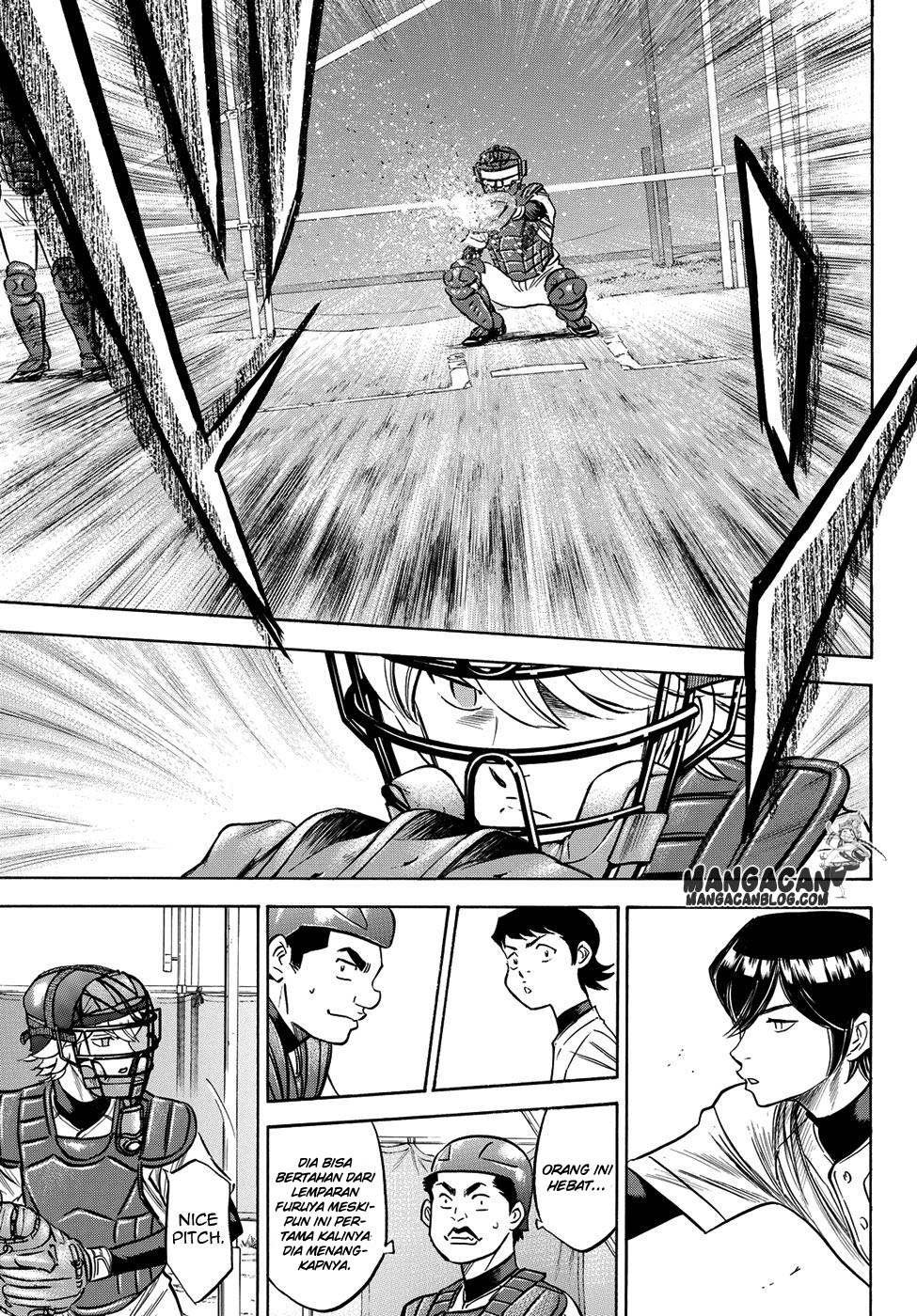 Diamond no Ace Act 2 — Chapter 61, halaman 11