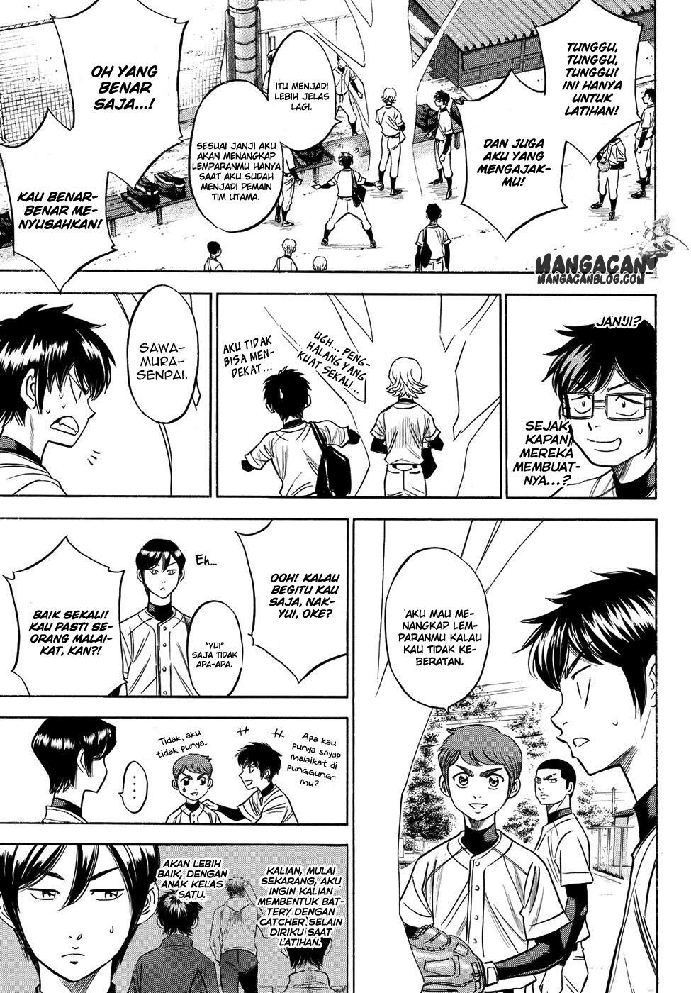 Diamond no Ace Act 2 — Chapter 61, halaman 3