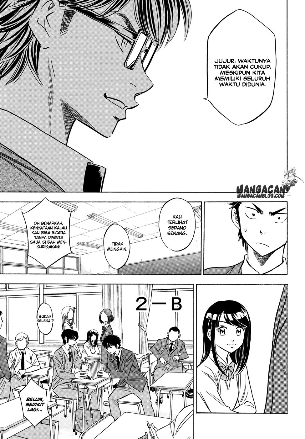 Diamond no Ace Act 2 — Chapter 59, halaman 11