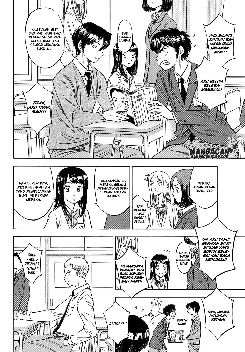 Diamond no Ace Act 2 — Chapter 59, halaman 12