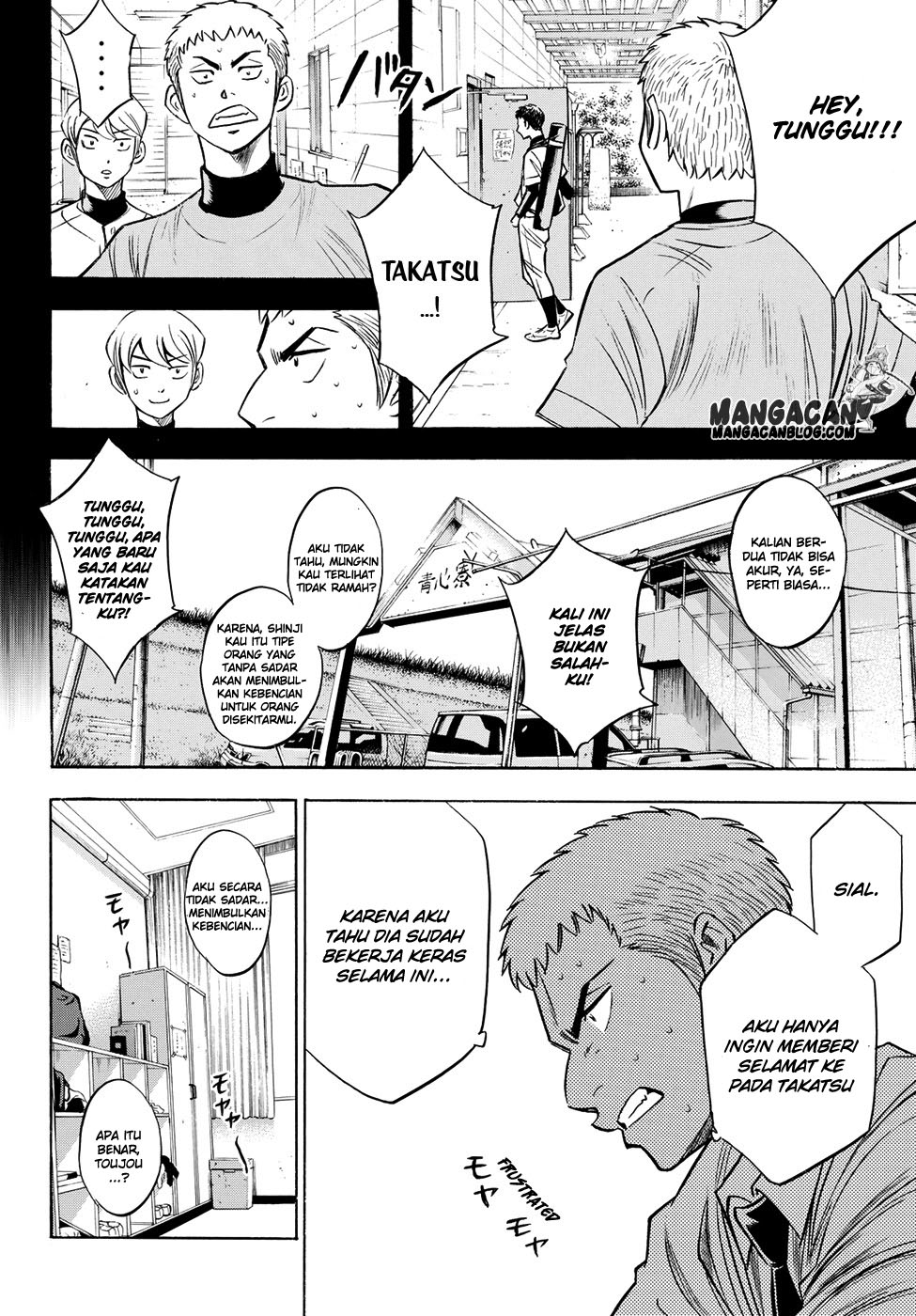 Diamond no Ace Act 2 — Chapter 59, halaman 14