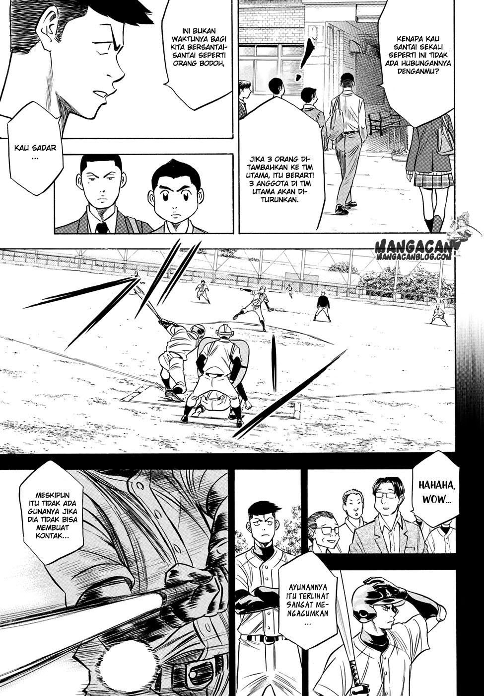 Diamond no Ace Act 2 — Chapter 59, halaman 3