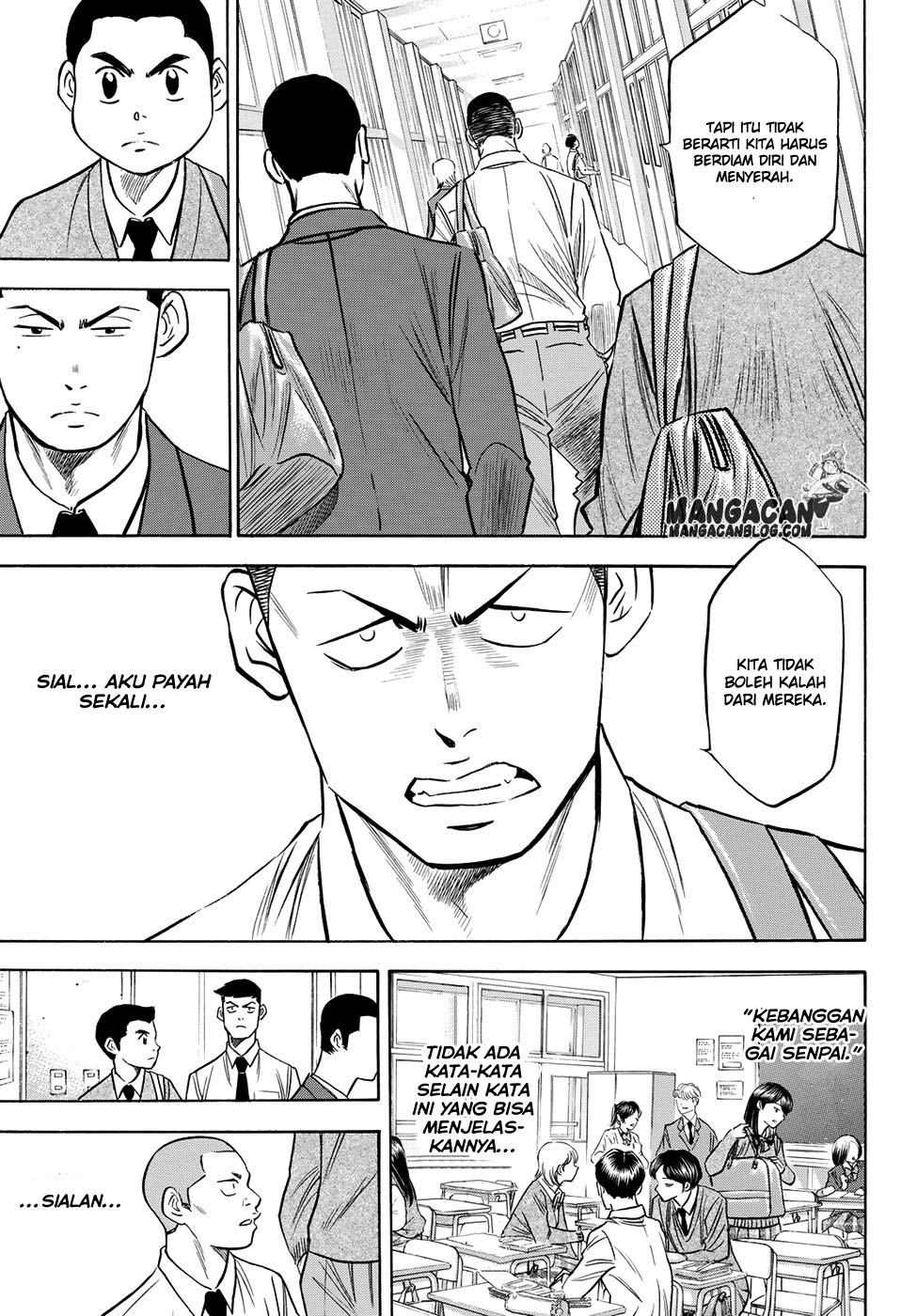 Diamond no Ace Act 2 — Chapter 59, halaman 7