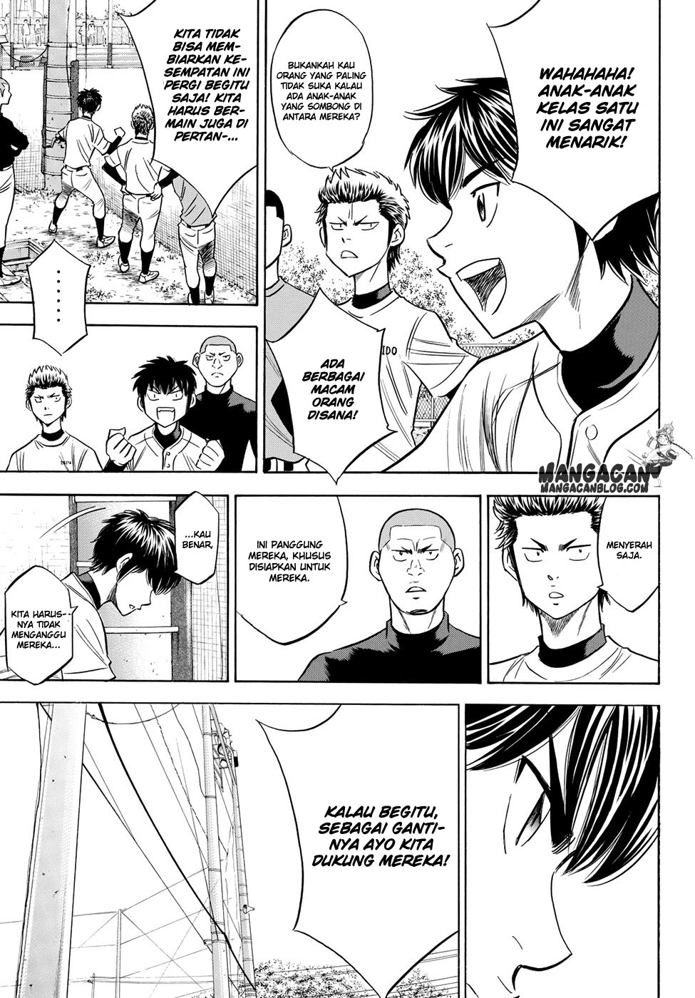 Diamond no Ace Act 2 — Chapter 58, halaman 10