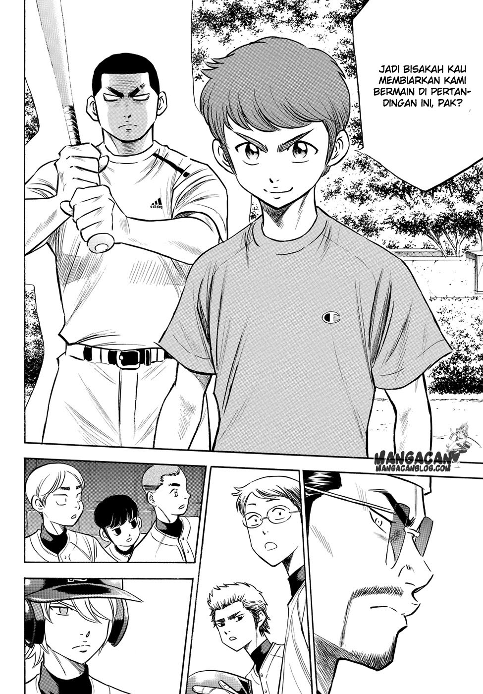 Diamond no Ace Act 2 — Chapter 58, halaman 7