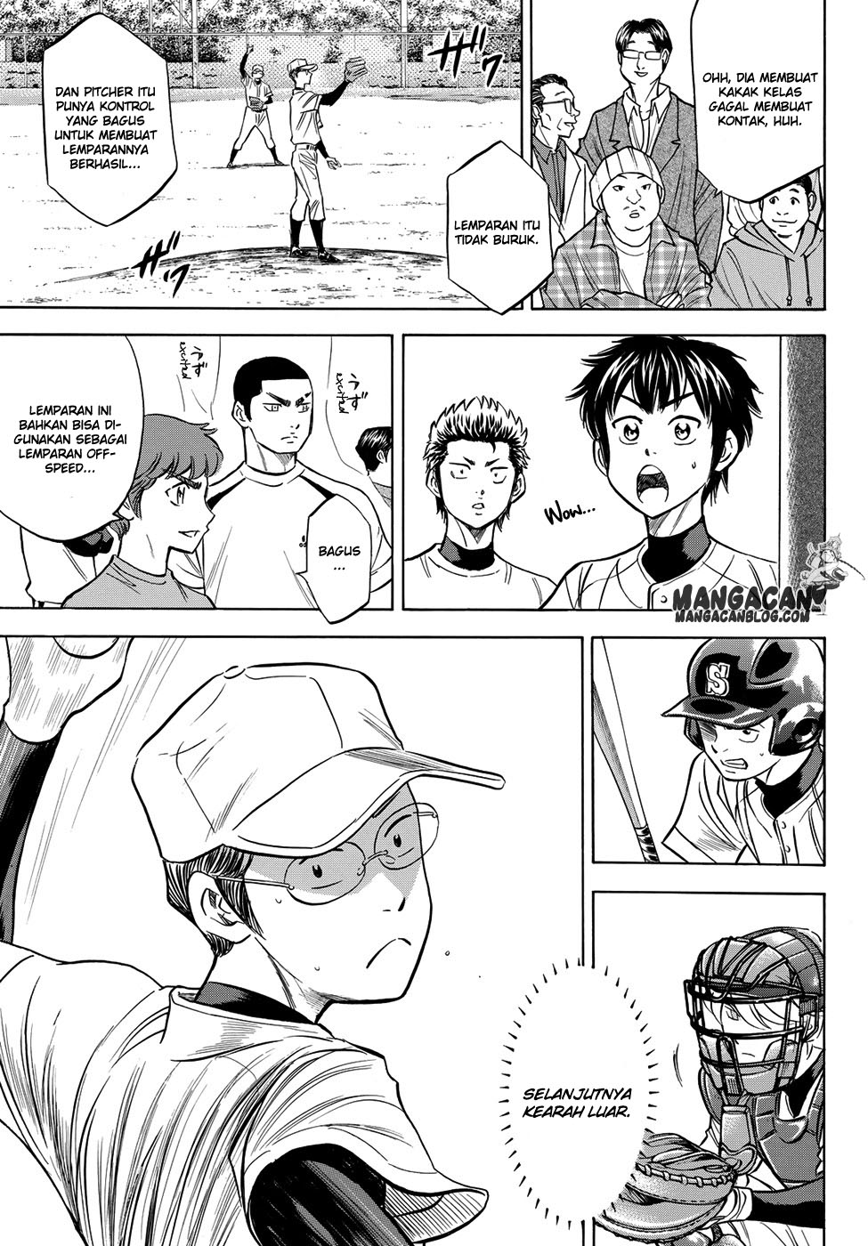 Diamond no Ace Act 2 — Chapter 56, halaman 10
