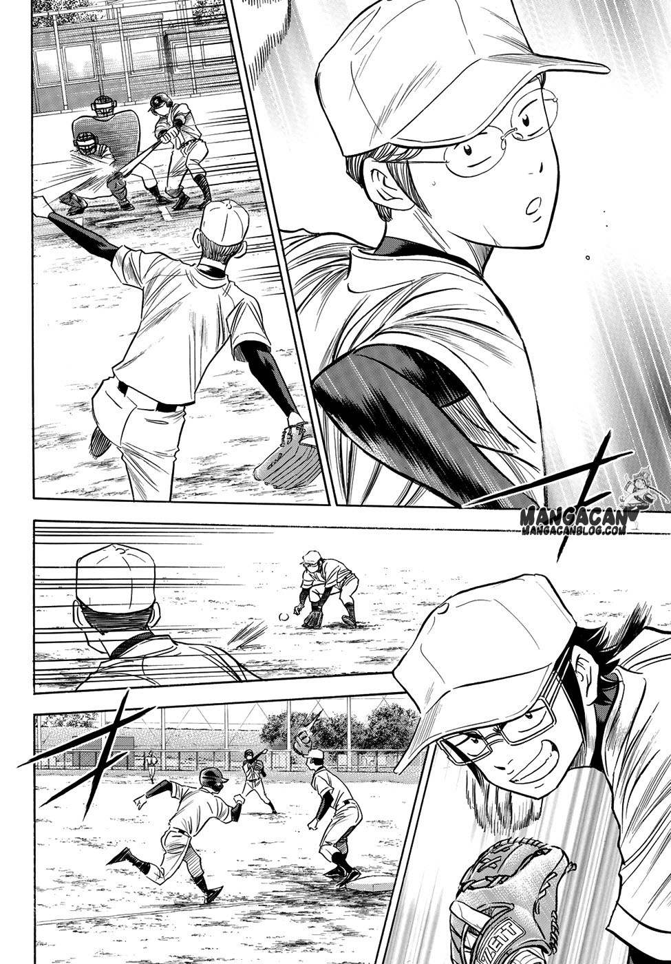 Diamond no Ace Act 2 — Chapter 56, halaman 14