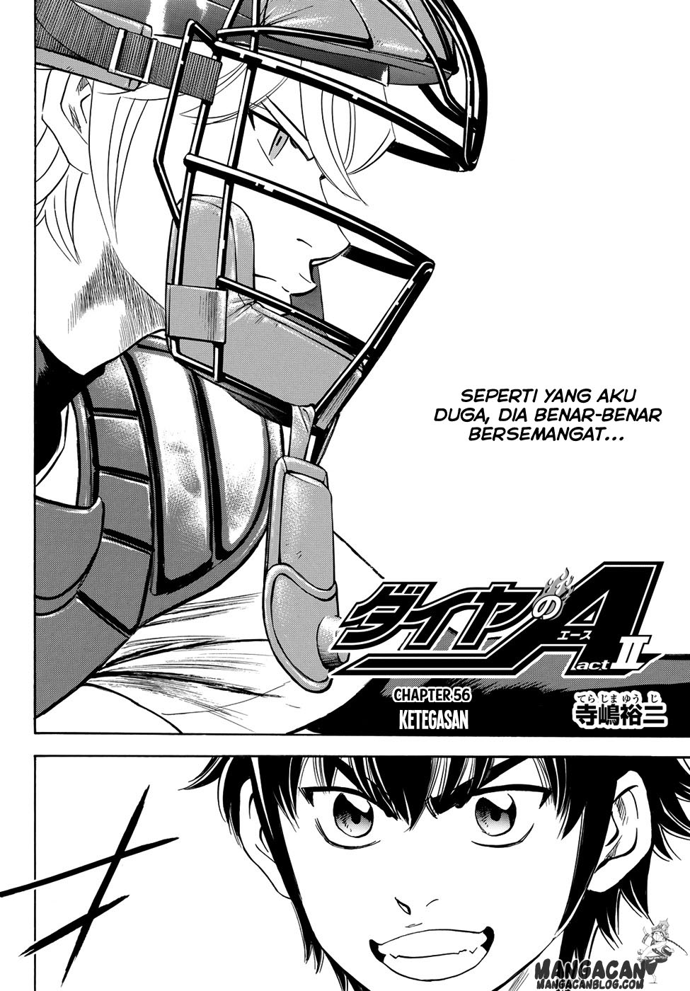 Diamond no Ace Act 2 — Chapter 56, halaman 2