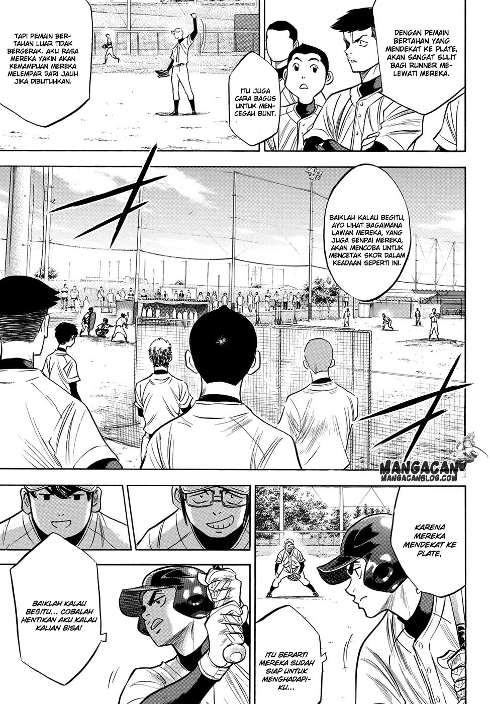 Diamond no Ace Act 2 — Chapter 56, halaman 3