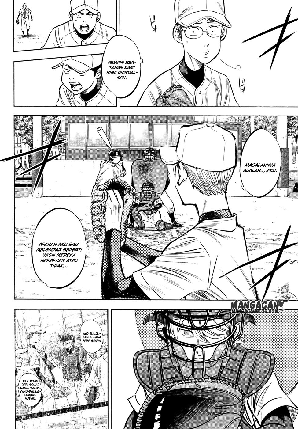 Diamond no Ace Act 2 — Chapter 56, halaman 4