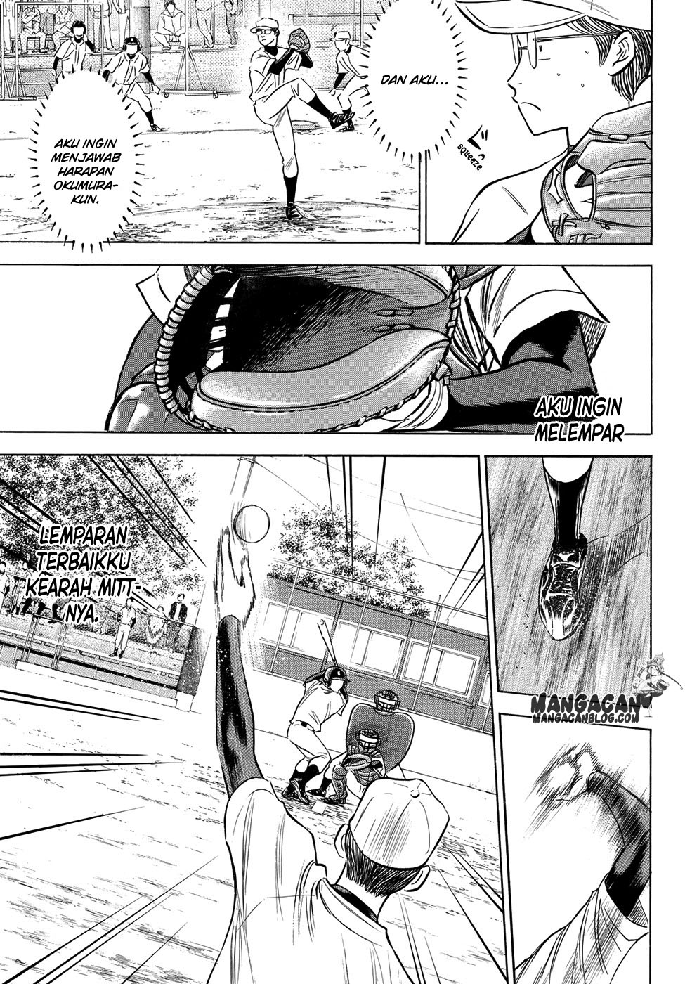 Diamond no Ace Act 2 — Chapter 56, halaman 5