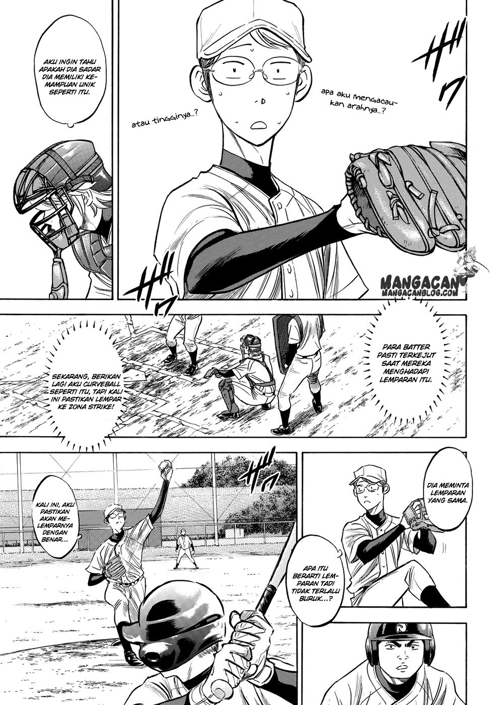 Diamond no Ace Act 2 — Chapter 56, halaman 8
