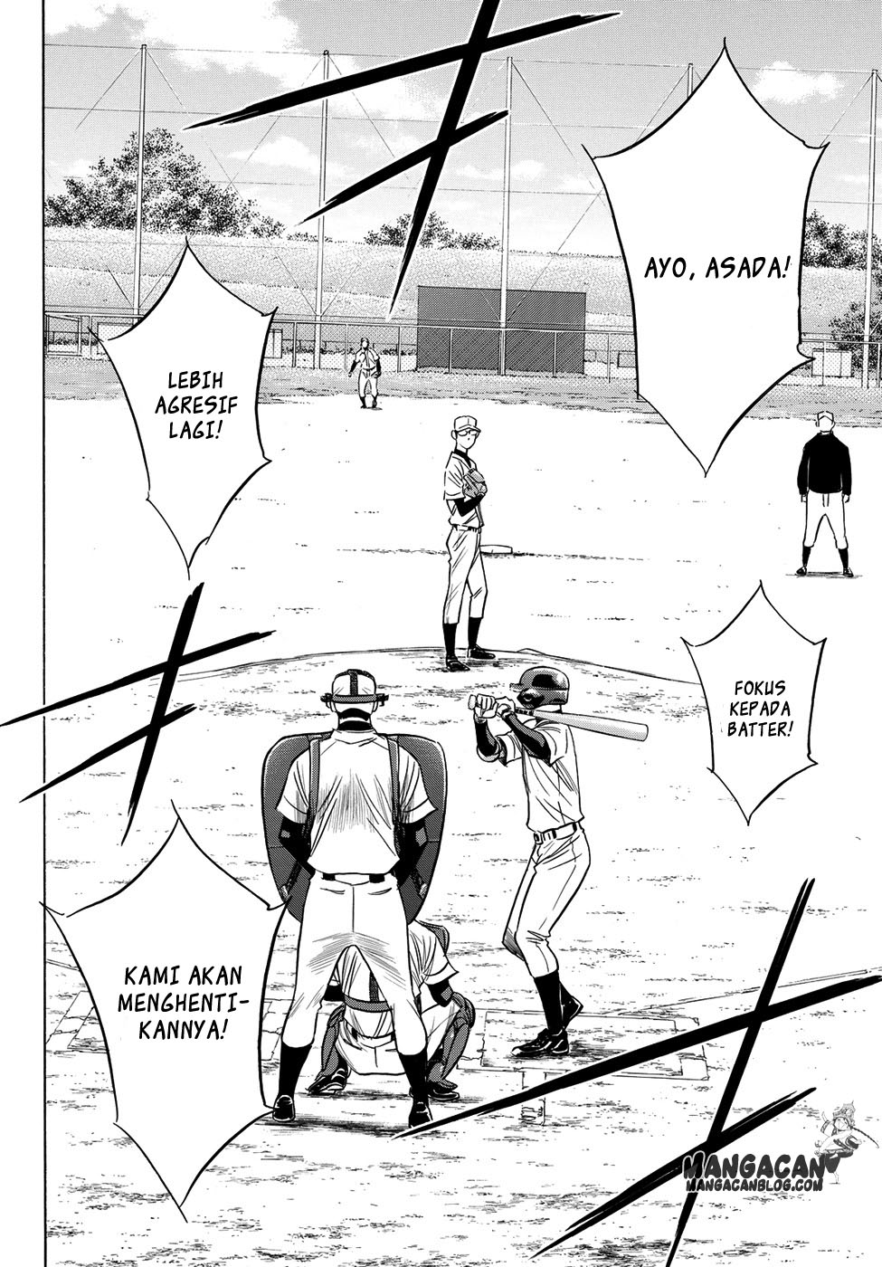 Diamond no Ace Act 2 — Chapter 55, halaman 18