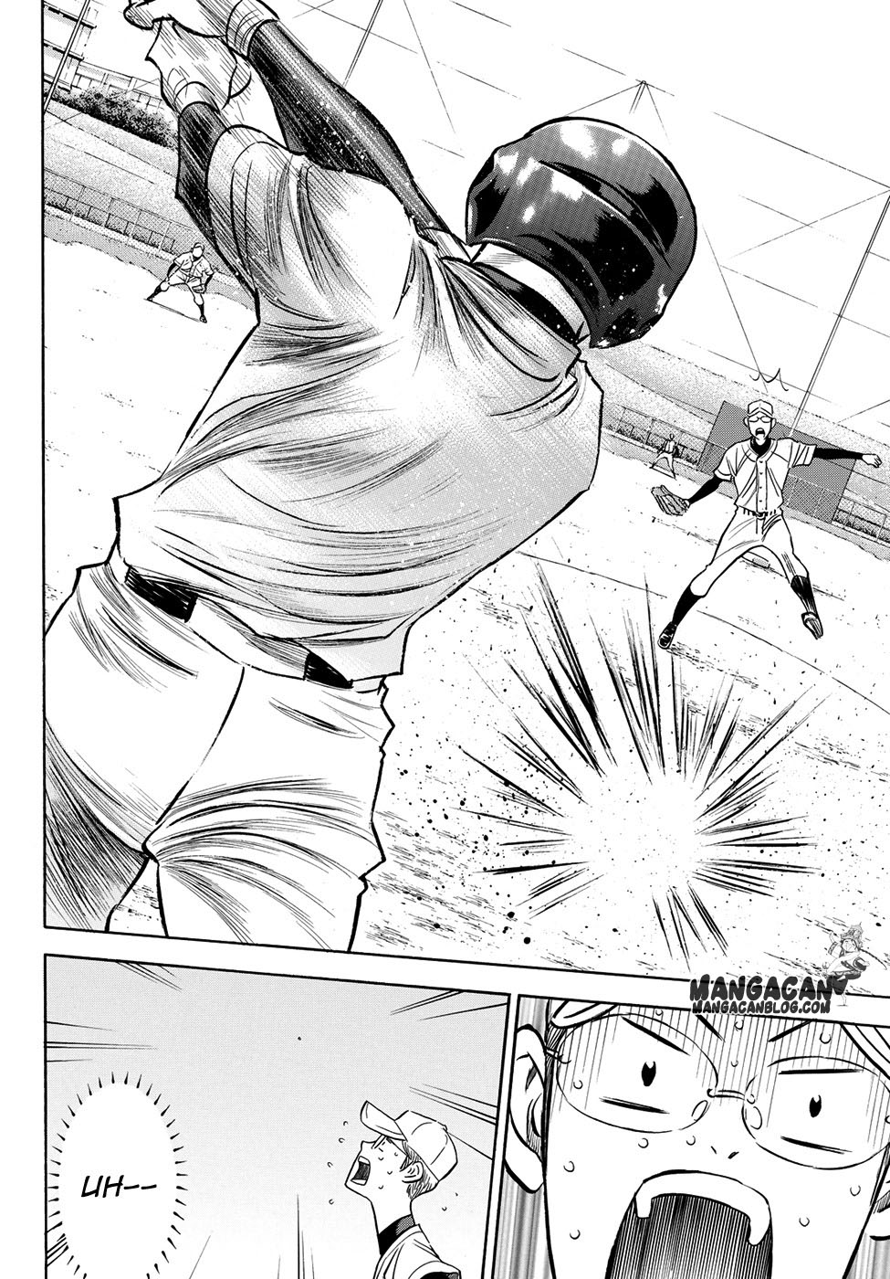 Diamond no Ace Act 2 — Chapter 55, halaman 8