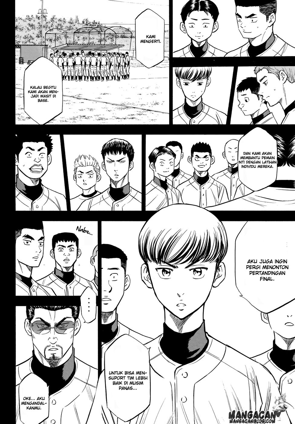 Diamond no Ace Act 2 — Chapter 54, halaman 12
