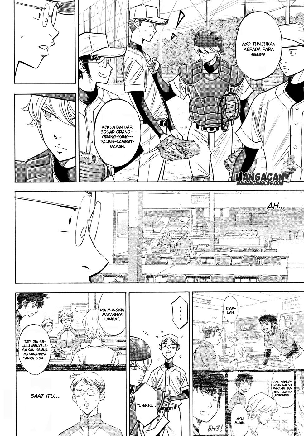 Diamond no Ace Act 2 — Chapter 54, halaman 18