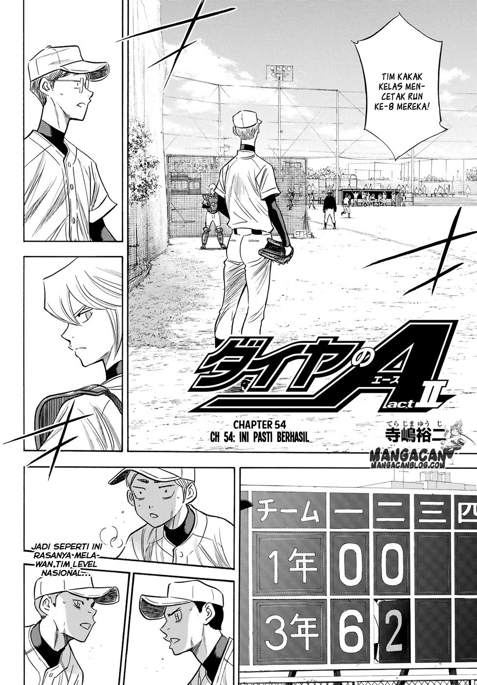 Diamond no Ace Act 2 — Chapter 54, halaman 2