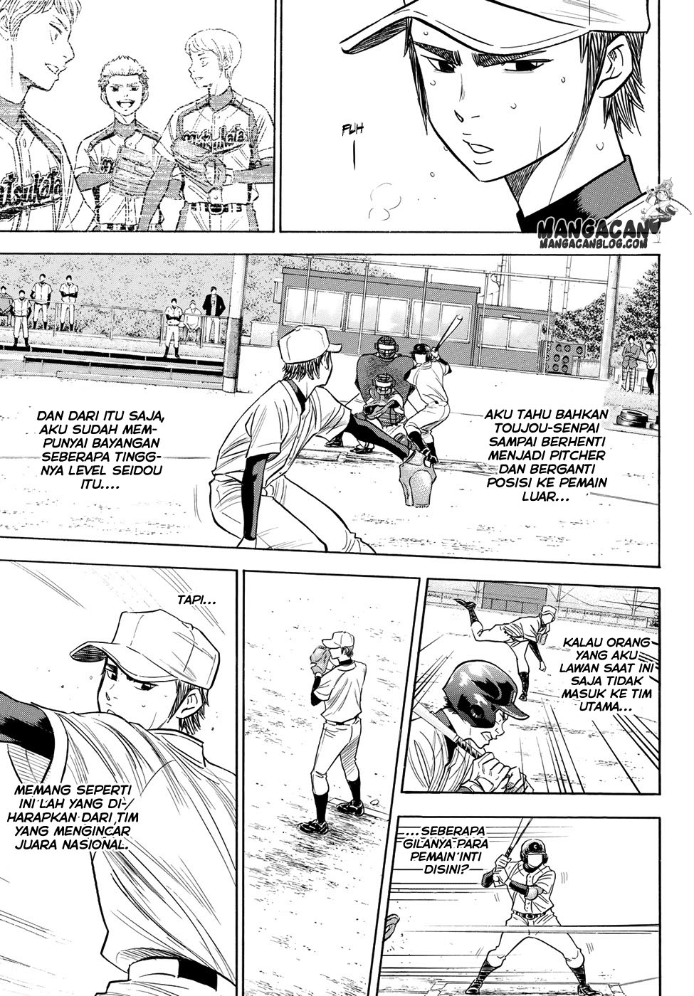 Diamond no Ace Act 2 — Chapter 54, halaman 5