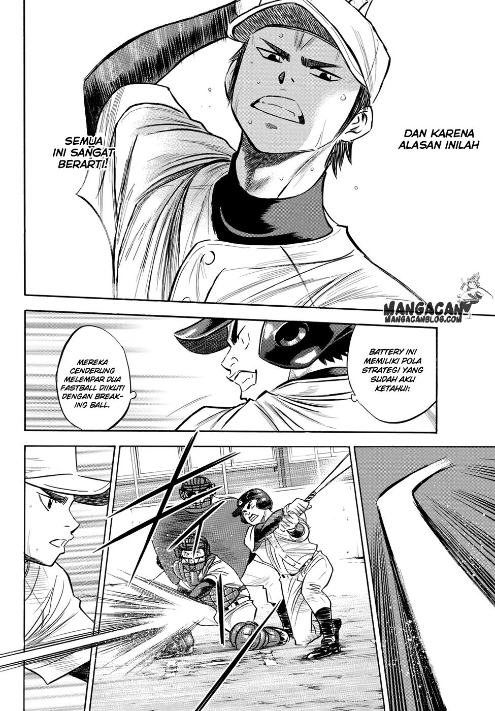 Diamond no Ace Act 2 — Chapter 54, halaman 6