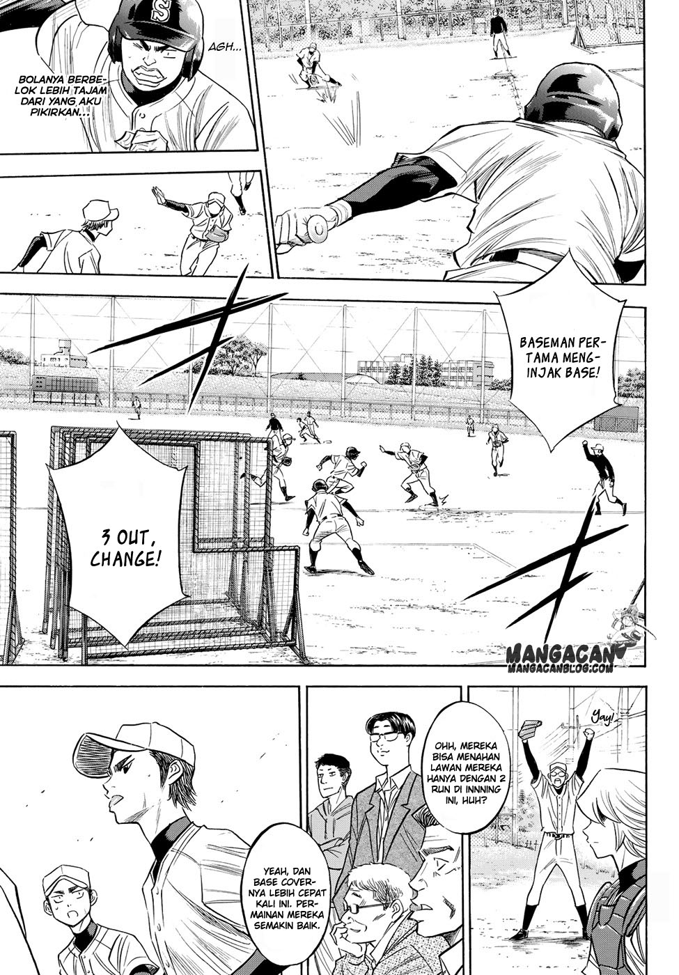 Diamond no Ace Act 2 — Chapter 54, halaman 7