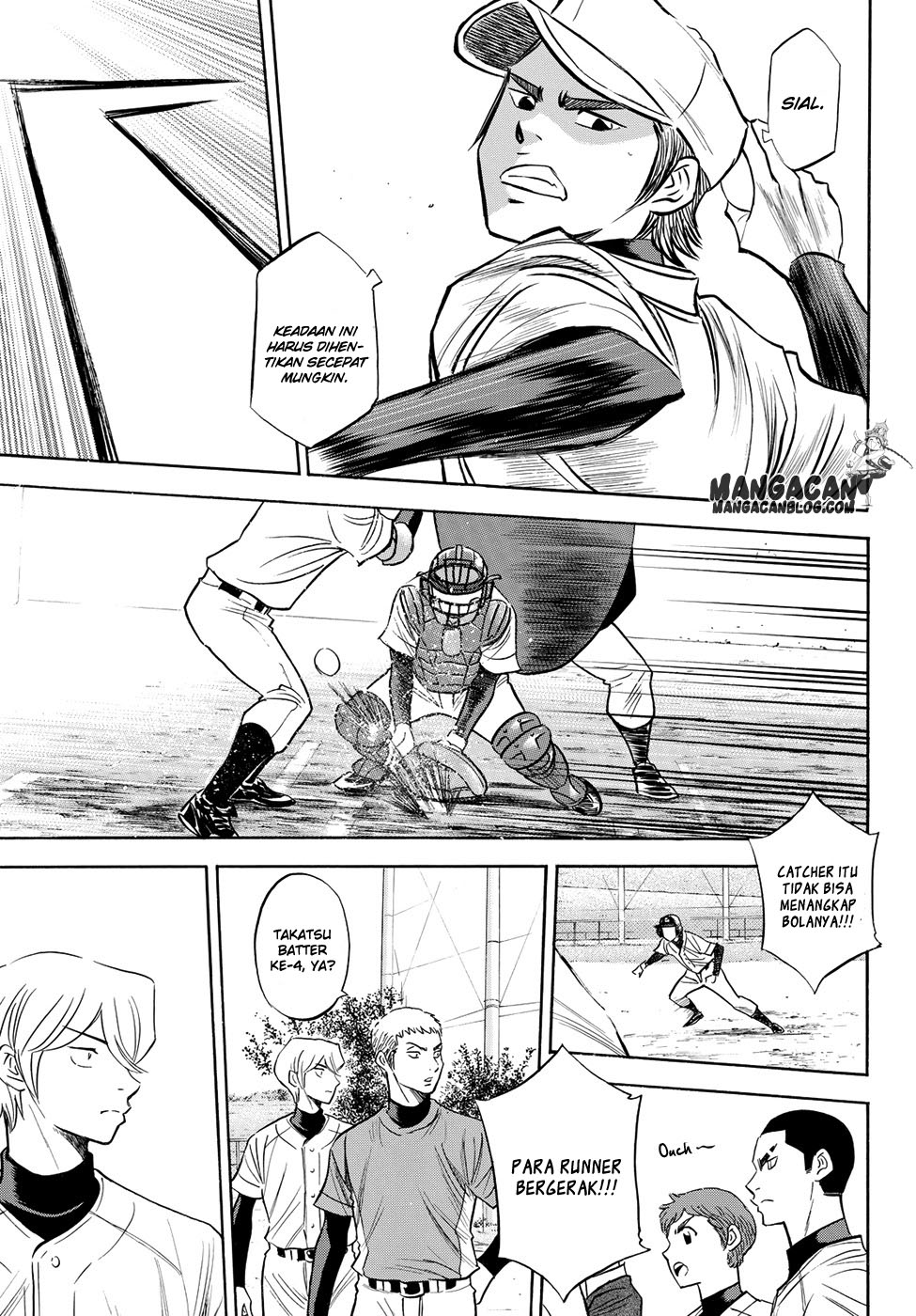 Diamond no Ace Act 2 — Chapter 53, halaman 14