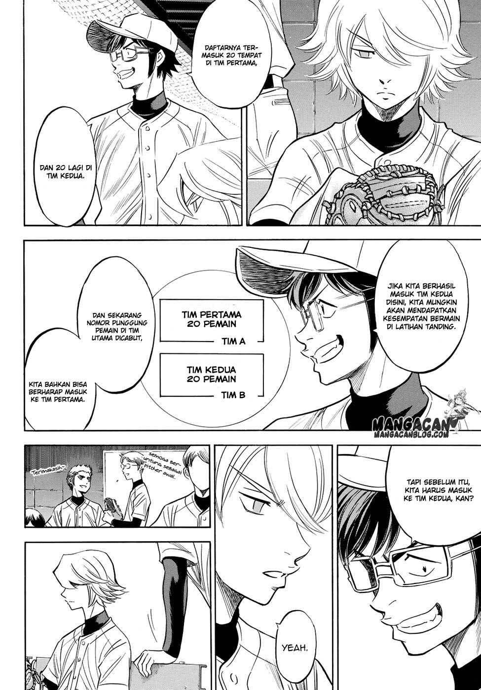 Diamond no Ace Act 2 — Chapter 53, halaman 4