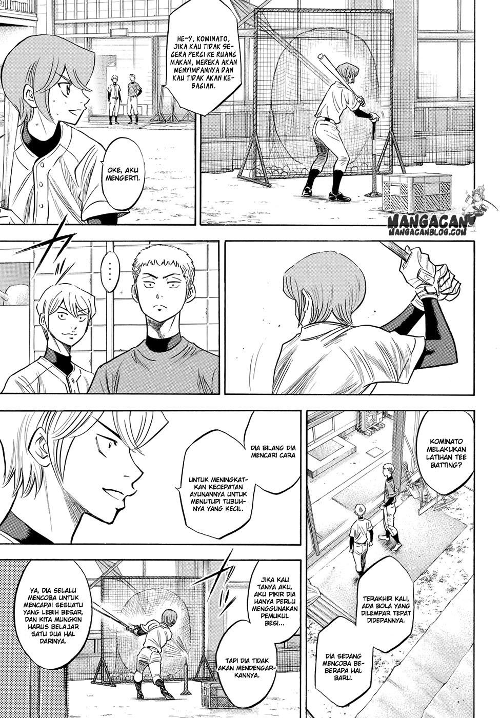 Diamond no Ace Act 2 — Chapter 53, halaman 8