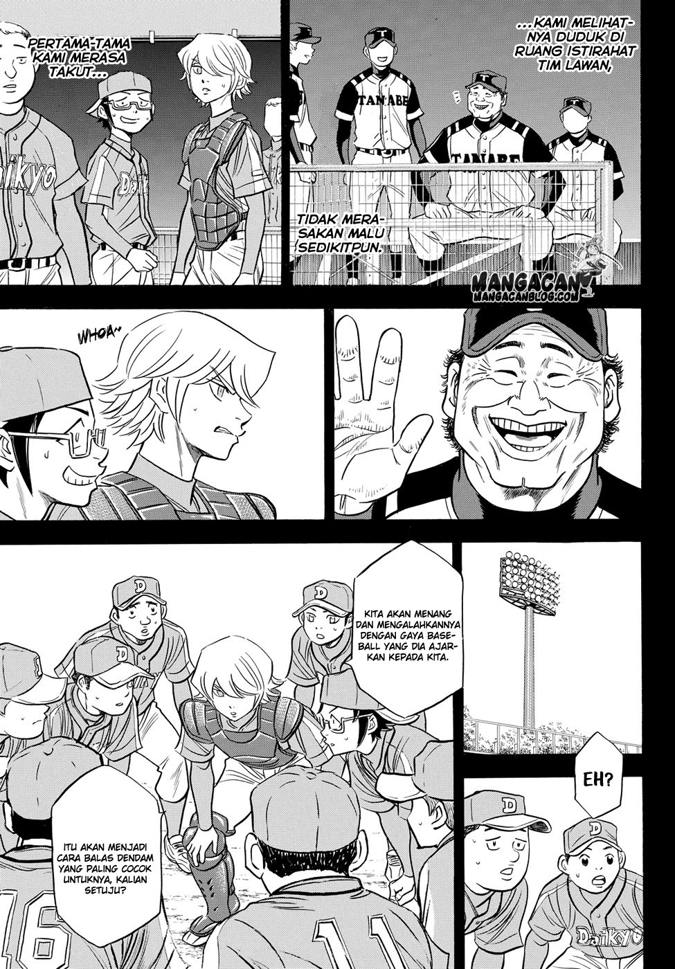 Diamond no Ace Act 2 — Chapter 52, halaman 11