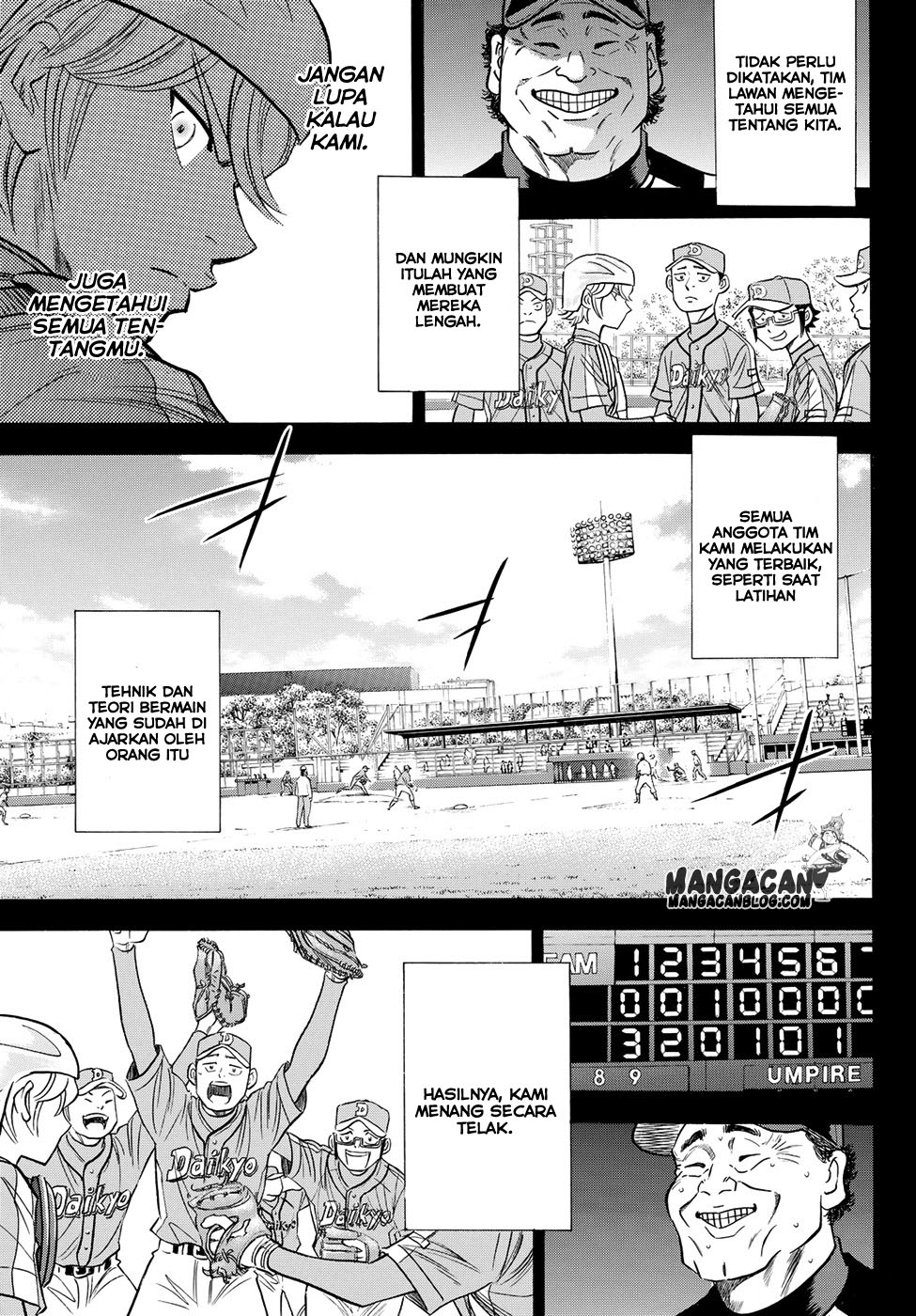 Diamond no Ace Act 2 — Chapter 52, halaman 13