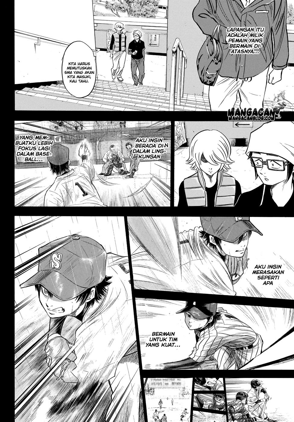 Diamond no Ace Act 2 — Chapter 52, halaman 15