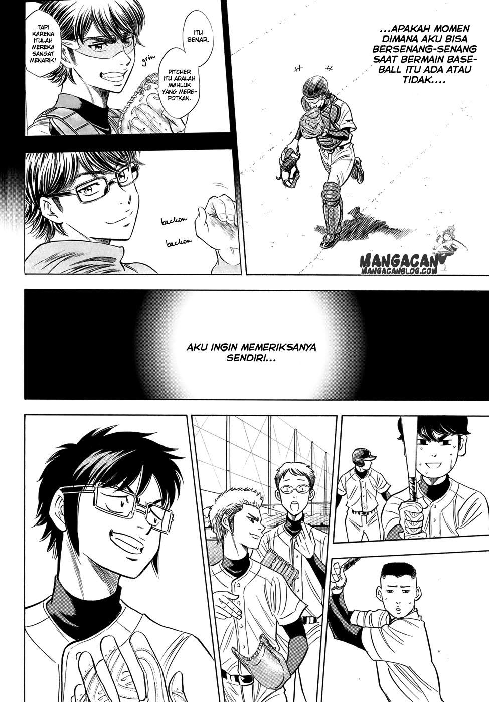Diamond no Ace Act 2 — Chapter 52, halaman 17