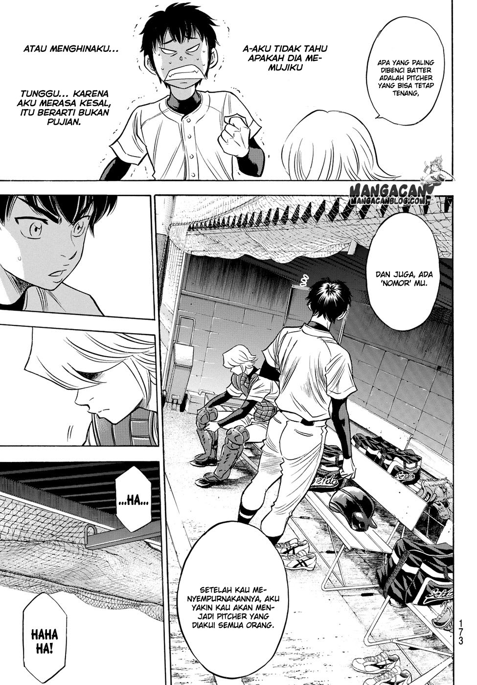 Diamond no Ace Act 2 — Chapter 52, halaman 5