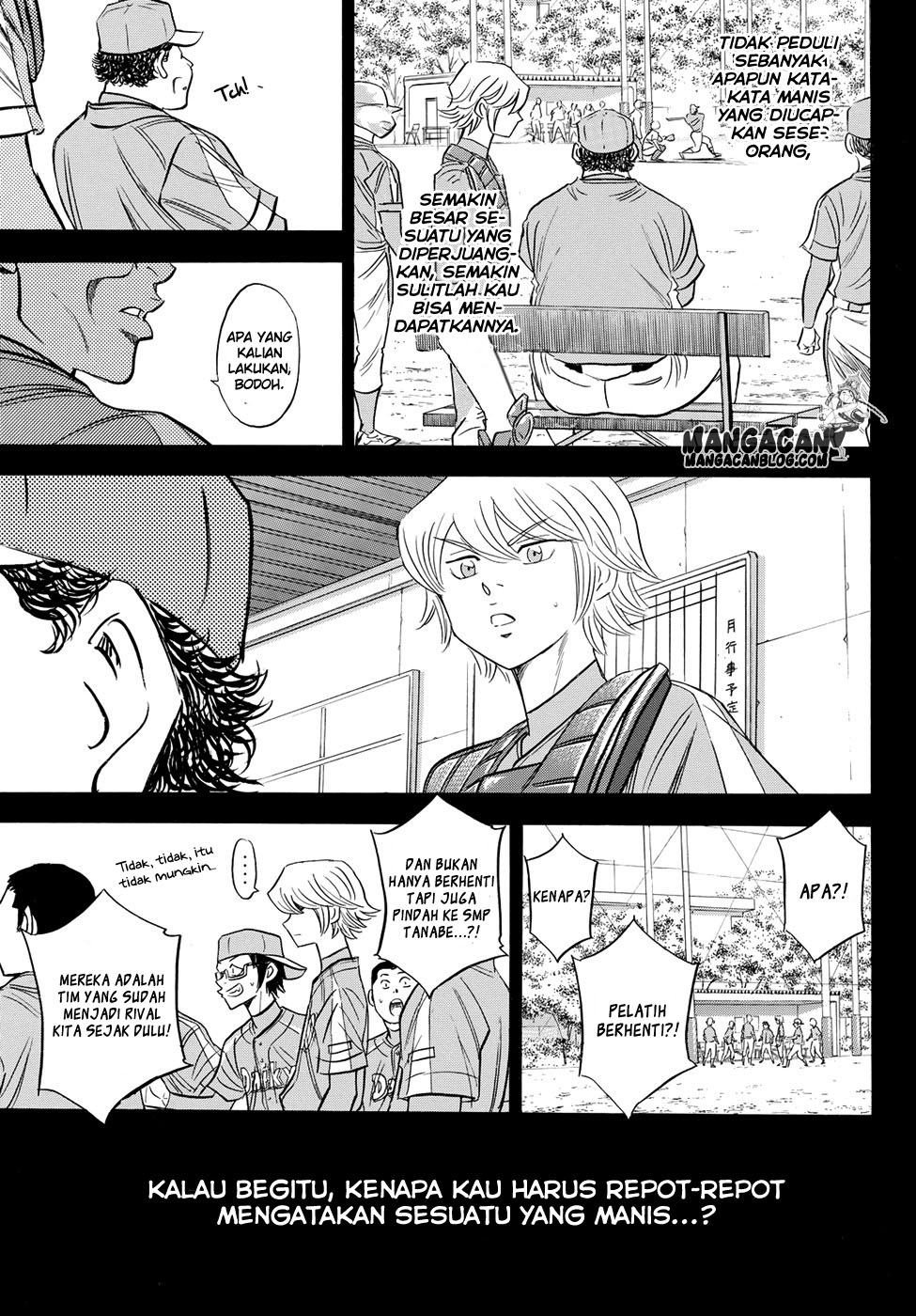 Diamond no Ace Act 2 — Chapter 52, halaman 9