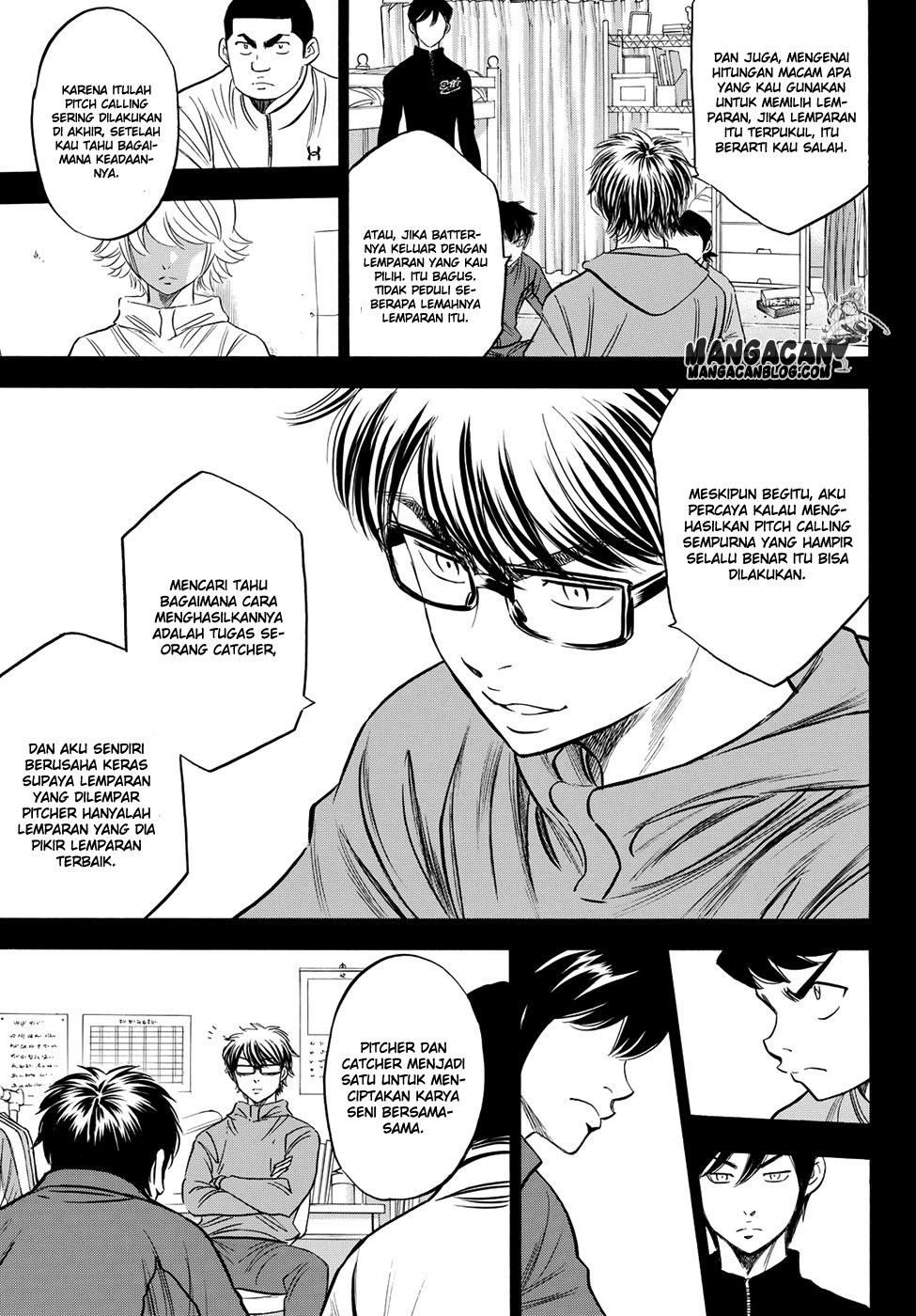 Diamond no Ace Act 2 — Chapter 51, halaman 11