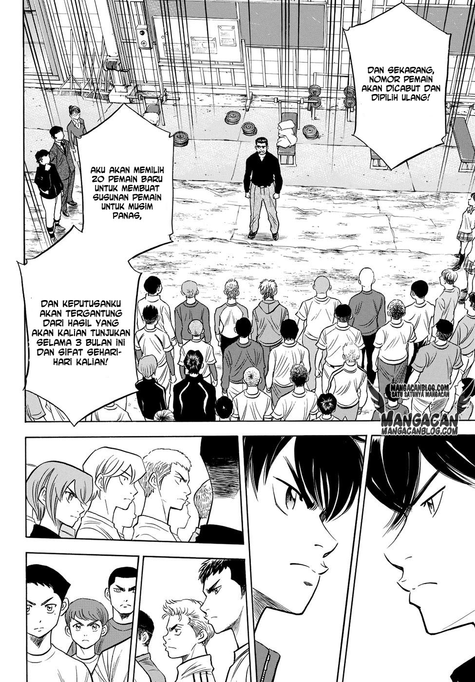 Diamond no Ace Act 2 — Chapter 50, halaman 10