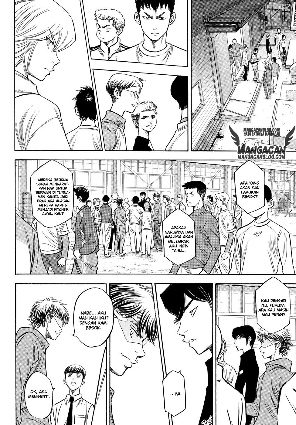 Diamond no Ace Act 2 — Chapter 50, halaman 12