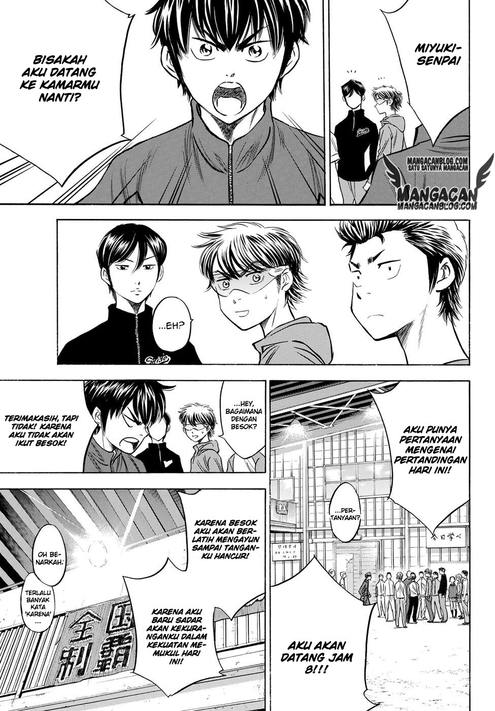 Diamond no Ace Act 2 — Chapter 50, halaman 13