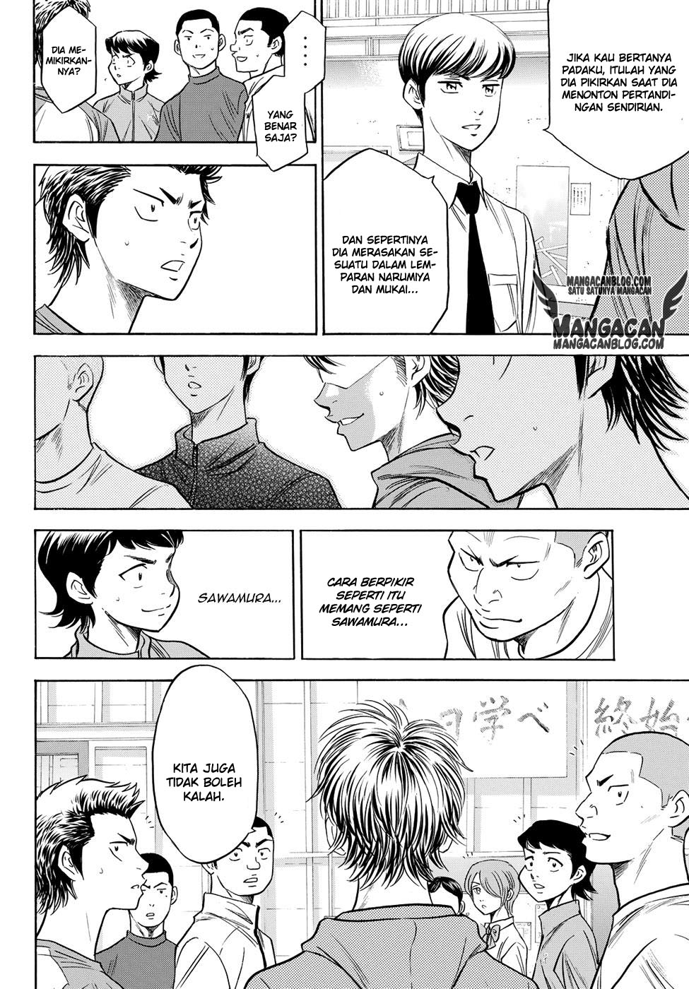 Diamond no Ace Act 2 — Chapter 50, halaman 16