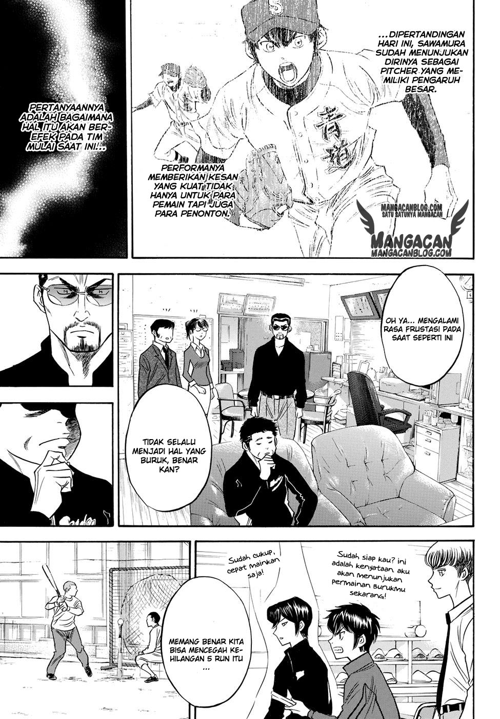 Diamond no Ace Act 2 — Chapter 49, halaman 10
