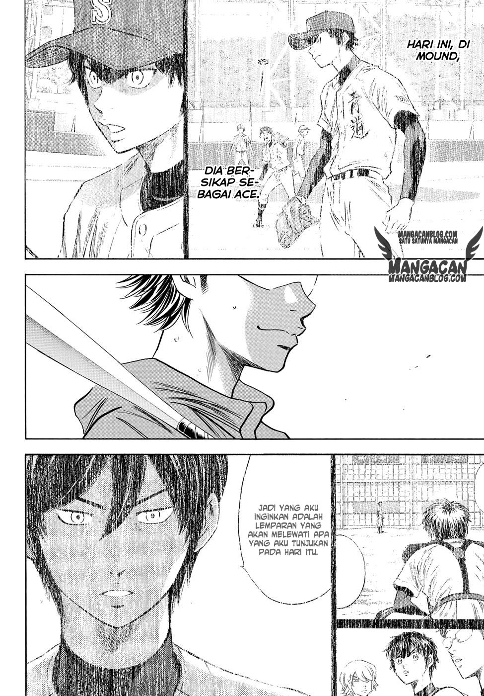 Diamond no Ace Act 2 — Chapter 49, halaman 15