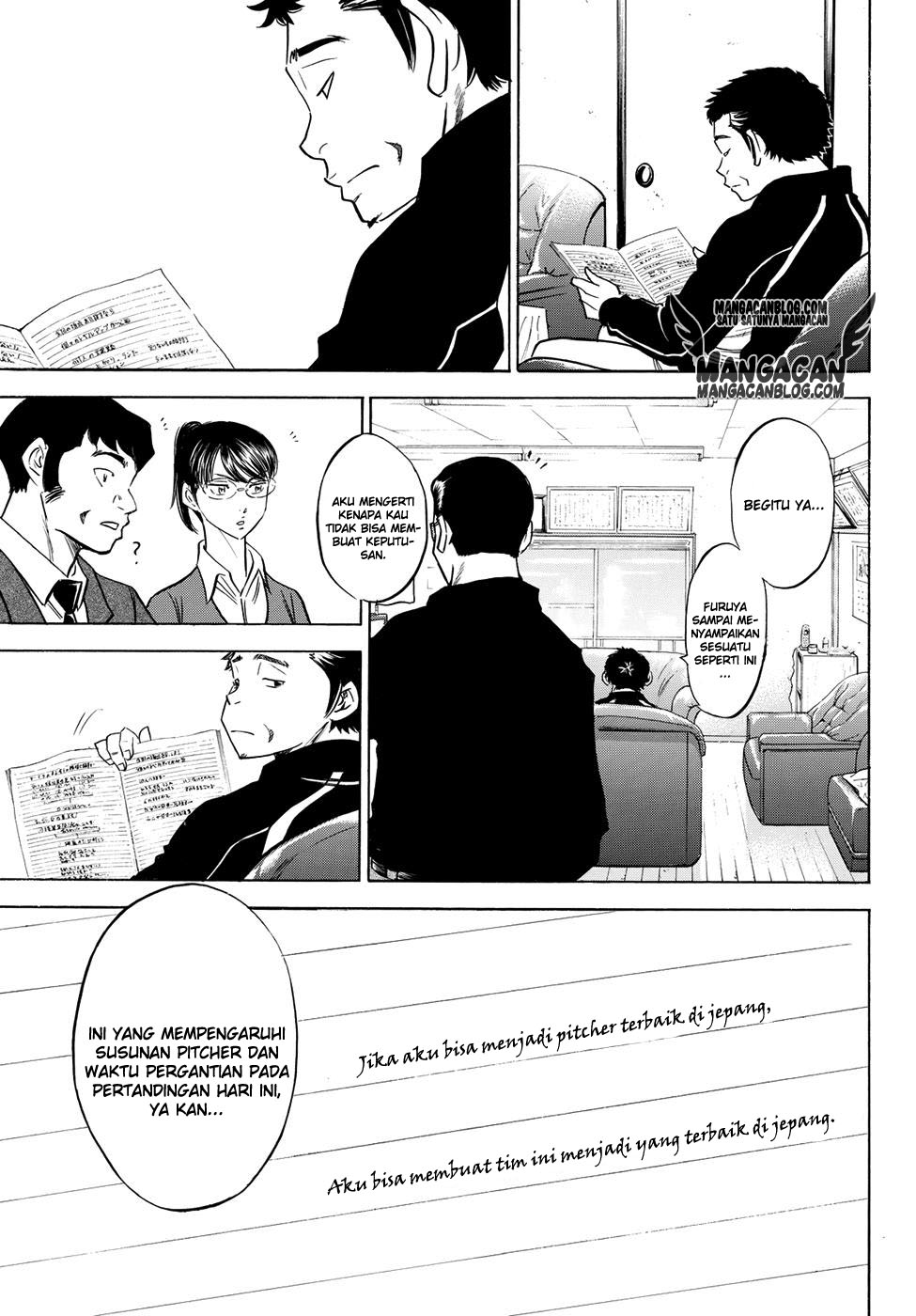 Diamond no Ace Act 2 — Chapter 49, halaman 7