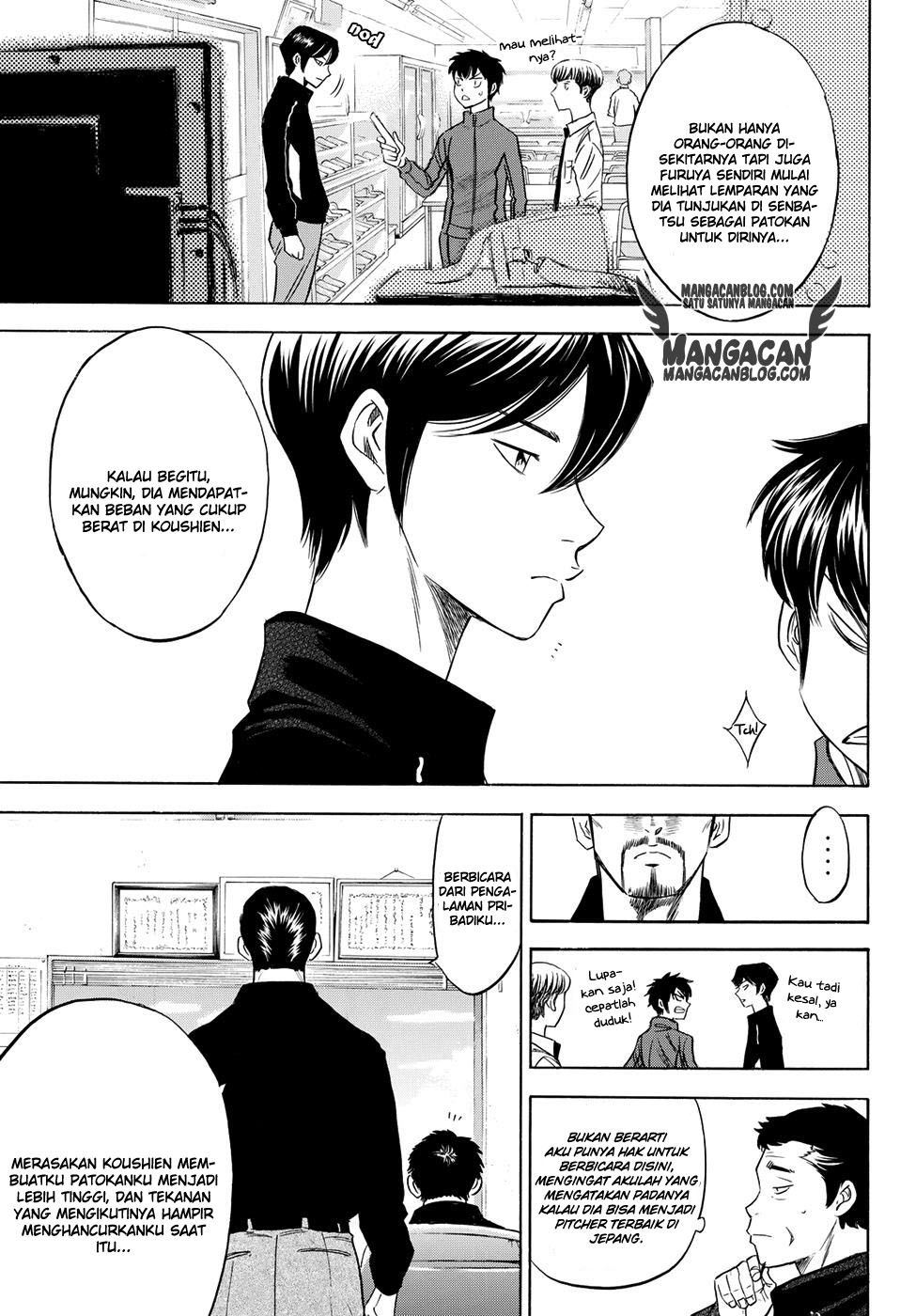 Diamond no Ace Act 2 — Chapter 49, halaman 9